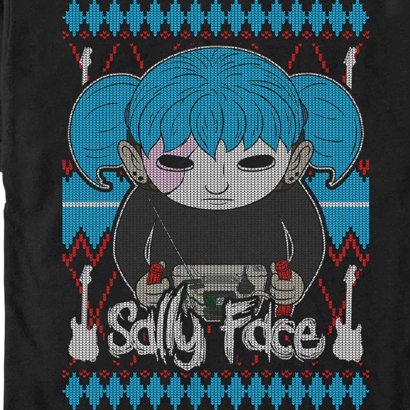 Men's Sally Face Sweater Print T-Shirt, 2 of 6