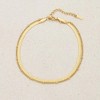 Pompeii3 Stefanie Anklet 18k Gold Plated 9.25" with 1.5" Extender - 4 of 4