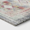 2'4"x7' Runner Distressed Geo Persian Style Rug Blush - Opalhouse™ - image 2 of 3