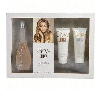Glow by Jennifer Lopez for Women - 3 Pc Gift Set 3.4oz EDT Spray, 2.5oz Body Lotion, 2.5oz Shower Gel