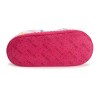 Muk Luks Women's shearling Ballerina Slipper with Applique - 4 of 4