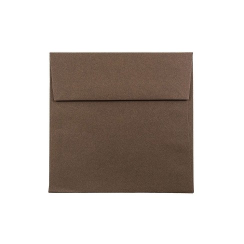 JAM Paper 6.5 x 6.5 Translucent Vellum Envelopes, 50ct.