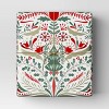30” 25 sq ft Christmas Roll Wrap Scandinavian Florals and Trees - Wondershop™ - 2 of 3