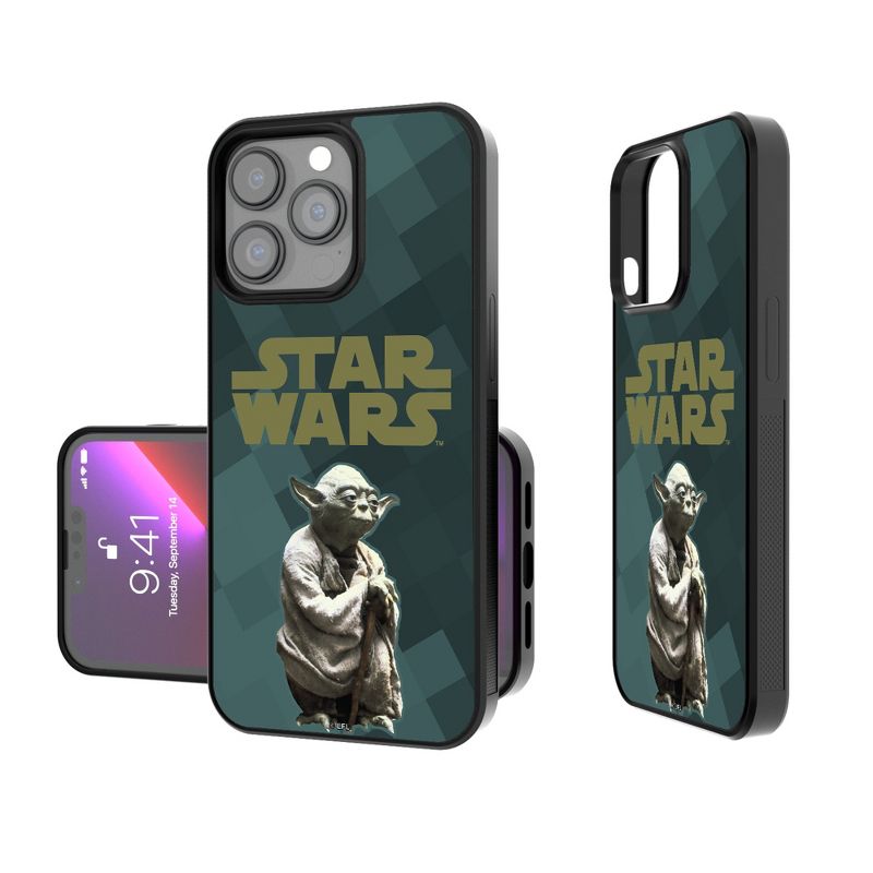 Keyscaper Star Wars Yoda Color Block Bump Phone Case, 1 of 7