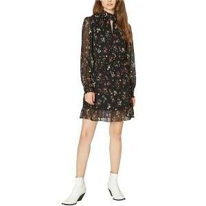 Sanctuary Clothing Womens Smocked Floral Midi Dress - 1 of 1