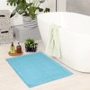 REGALWOVEN Absorbent Foldable Washable Cotton Quick Dry Floor Carpet Shower Bath Rugs 18" x 30" - 3 of 4