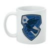 Harry Potter Ravenclaw Plaid Sigil Ceramic Coffee Mug  Novelty Gift Mugs for Coffee  Tea and Hot Drinks  11oz  White - 3 of 4