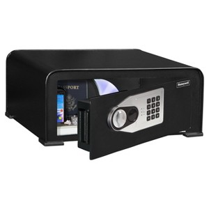 Honeywell Digital Curved Top Security Safe .74 cu ft: Steel Electronic Lock, Bolt-Down, Black, Cabinet Safe - 1 of 4