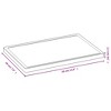 vidaXL Chopping Board 11.8 in.x7.9 in.x0.6 in. Bamboo - 4 of 4