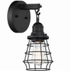 Craftmade Lighting Thatcher 1 - Light Wall Light in  Flat Black - 2 of 2