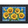 Briarwood Lane Summer Doormat 30x18 Indoor Outdoor Blue Sunflowers For Summer Doormat - 2 of 4