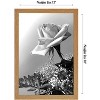 Americanflat 12x18 Poster Frame in Oak with Polished Plexiglass - Horizontal and Vertical Formats with Included Hanging Hardware - 2 of 4