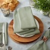 Design Imports Artichoke Green Solid Napkin Set/6 - 4 of 4