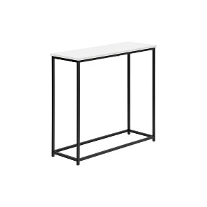 FONTOI Side Table, Console Table, Narrow Table, for Entryway, Sofa, Living Room, Bedroom, White, 11.5"*29"*31.5" - 1 of 4