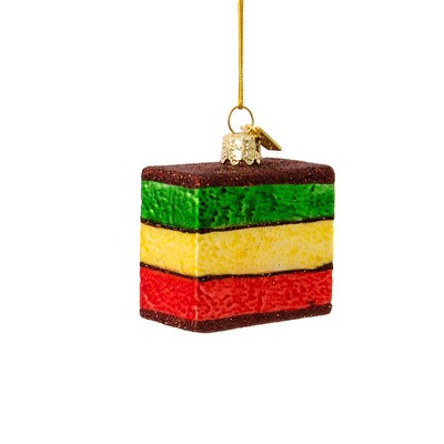 Noble Gems Glass Cookie Holiday Ornament Set, 6-Piece