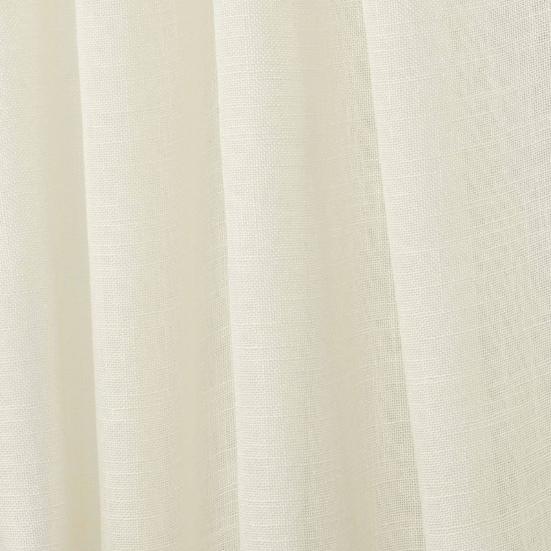  Set Of 2 Bella Sheer Hidden Tab Top Curtain Panels - Exclusive Home, 3 of 6