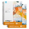 KINGART Mixed Media Paper 11x14 60 Sheets 2-Pack - 2 of 4