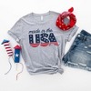 Simply Sage Market Women's Made In The USA Blue Short Sleeve Graphic Tee - 3 of 4