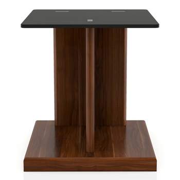 Montreaux Tempered Glass Top End Table - miBasics