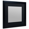 Trademark Fine Art 16"x16" Heavy Duty Black Frame with Black Mat - 2 of 3