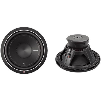  2) Rockford Fosgate Punch P1S2-15 15-Inch 1000W 2-Ohm Power Car Audio Subwoofers 