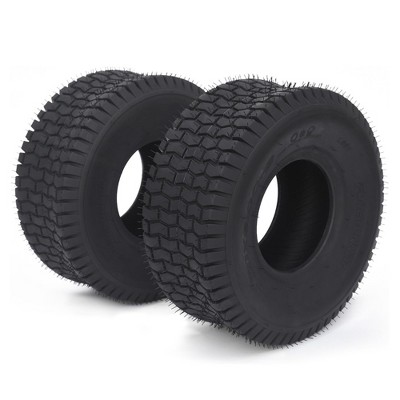 2PCS 20x8.00-8 Lawn & Garden Mower Tires, 20x8-8 4PR Tractor Turf Tire,  Tubeless, 5mm Tread Depth, 950 LBS Loading Capacity