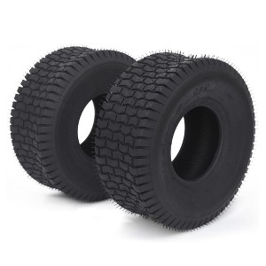 2PCS 20x8.00-8 Lawn & Garden Mower Tires, 20x8-8 4PR Tractor Turf Tire,  Tubeless, 5mm Tread Depth, 950 LBS Loading Capacity - 1 of 4