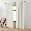 Lush Décor Capstone Whisper Blackout Window Panels Cream Pair 52x84 - 4 of 4