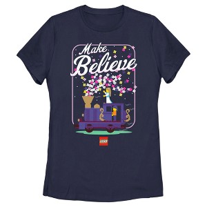 Women's LEGO® Make Believe Train T-Shirt - 1 of 4