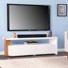 Harliston Contemporary Media Stand w/ Storage - MS1164813 - White - SEI - 2 of 4