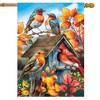 Briarwood Lane Fall Double Sided House Flag 40x28 For Outdoor Fall Birds For Fall House Flag - 2 of 4