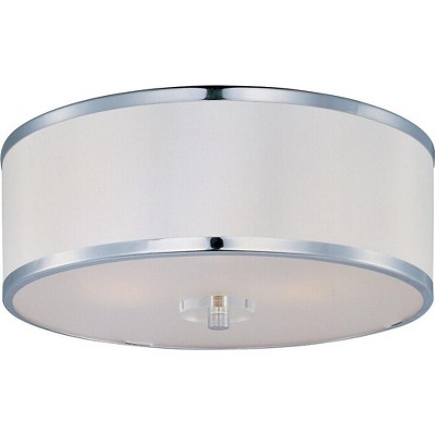 Maxim Lighting Metro 3 - Light Flush Mount in  Polished Chrome