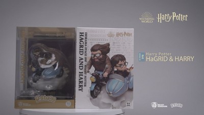 Harry Potter Platform 9 3/4 Diorama with Hedwig and Luggage