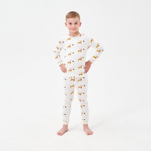 Little Plant Super Soft TENCEL™ Modal & Organic Cotton Pajama - Reindeer - 1 of 4