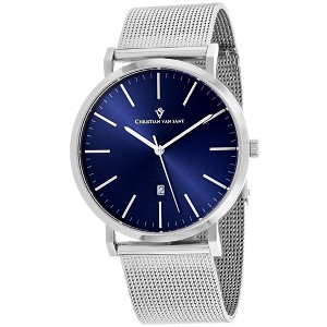 Christian Van Sant Men's Paradigm Blue Dial Watch - CV4320 - 1 of 1