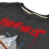 Friday The 13Th Axe Poster Slim Fit Crewneck Sweatshirt - 2 of 4