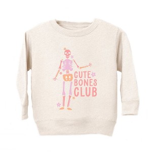 The Juniper Shop Cute Bones Club Toddler Graphic Sweatshirt - 1 of 3