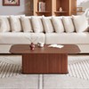 GDFStudio Emmie Modern Wood 51" Rectangle Coffee Table - 2 of 4