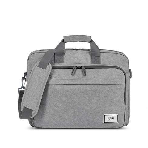 grey briefcase