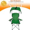 Racxily Foldable Beach Canopy Chair Sun Protection Camping Lawn Canopy Chair 330LBS Load Folding Seat - 4 of 4