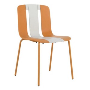 Gulches 4-Pack Modern Striped Color Block Chairs ¨C Indoor/Outdoor, Sturdy Legs, for Living Room/Balcony/Caf¨¦/Terrace - 1 of 4
