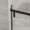 KTMBDW Frameless Shower Door 36 in. W x 72 in. H, Corner Shower Enclosure with 1/4" Clear Glass, Pivot Shower Doors - 3 of 4
