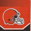NFL Cleveland Browns Half Tone Lines Tab Royal Plush Blanket: Sports Team Logo Throw - 2 of 3