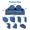 14pcs Kids Sofa Modular Play Couch,Child Sectional Sofa to Boost Creativity - 4 of 4