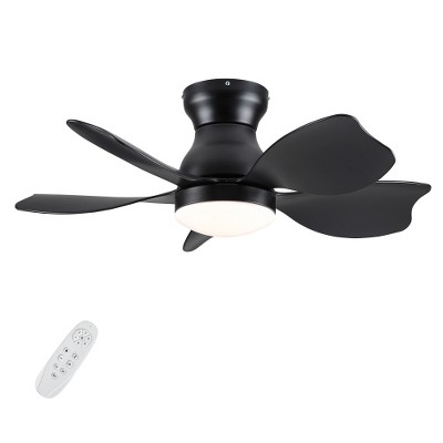 BestParts 30" Kids' Ceiling Fan - Remote Control, Child-Safe Design, White ABS