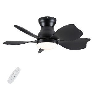 BestParts 30" Kids' Ceiling Fan - Remote Control, Child-Safe Design, White ABS - 1 of 4