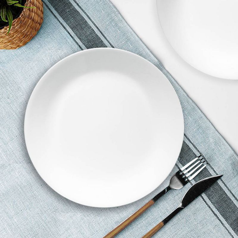 Corelle 8&#34; Livingware Luncheon Plate Winter Frost White, 3 of 7