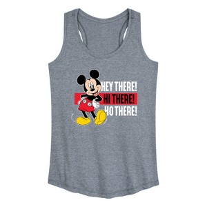 Women's - Disney - Hey There Hi There Graphic Racerback Tank - 1 of 4