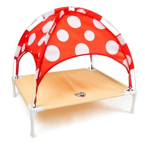 BigMouth Inc. Elevated Dog Canopy Bed - Mushroom - S - image 1 of 4