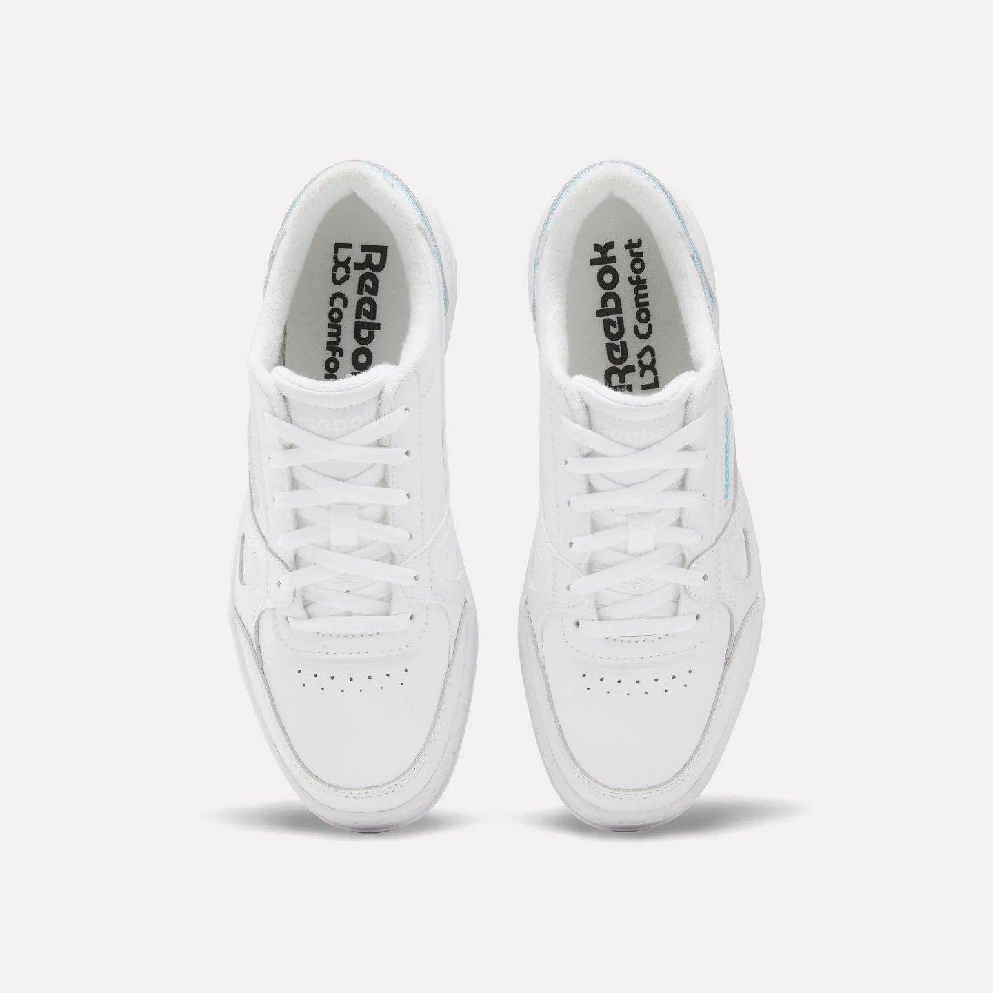 Женские кроссовки Reebok Court LXS Shoes Size 6 White/Digital Blue, цвет: Белый — фото 2